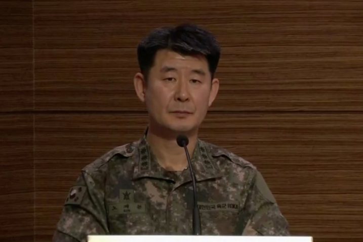 Glasnogovornik Južnokorejskog zajedničkog stožera Roh Jae-cheon / Foto: REUTERS