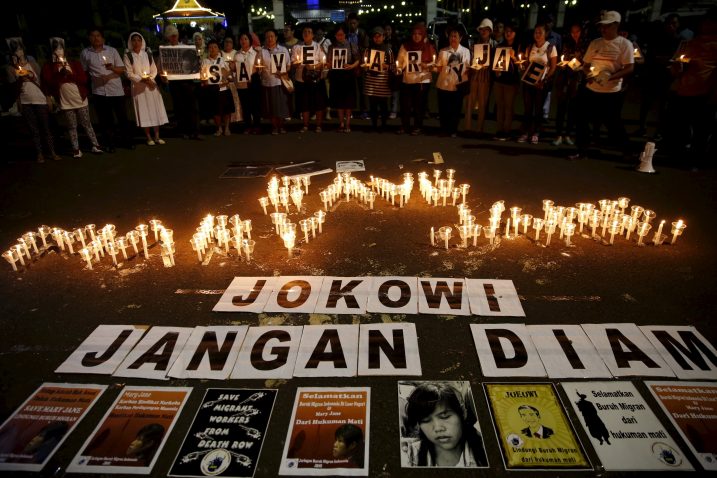 Bdijenje za osuđenu Filipinku u Džakarti / Reuters