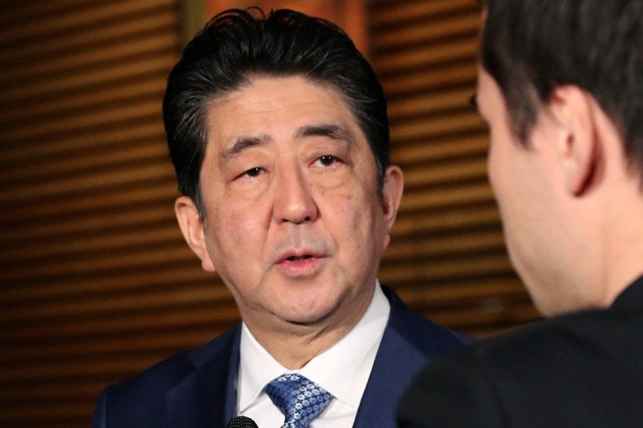 Japanski premijer Shinzo Abe / Reuters