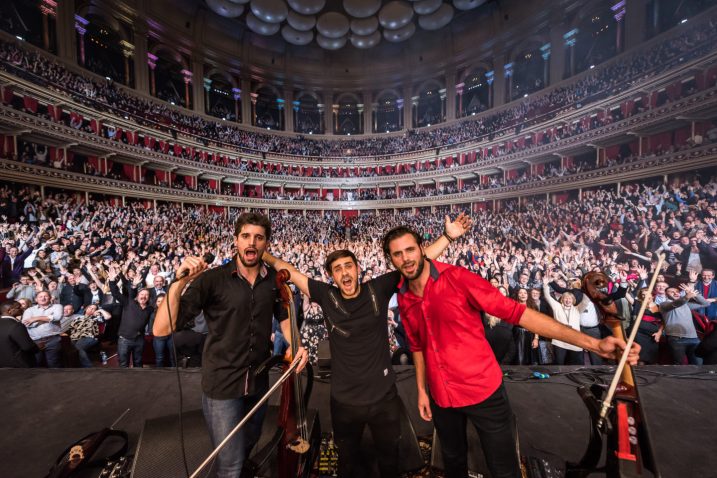 Luka Šulić, Dušan Kranjc i Stjepan Hauser - foto Simone Di Luca