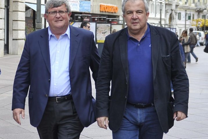 Godinama su se "častili" nizom neugodnih javnih polemika – Vojko Obersnel i Nikola Ivaniš / Foto Ivica TOMIĆ