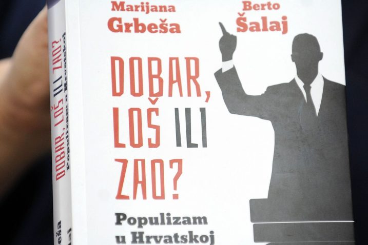 Prva sustavna knjiga o populizmu u Hrvatskoj / Foto Davor KOVAČEVIĆ