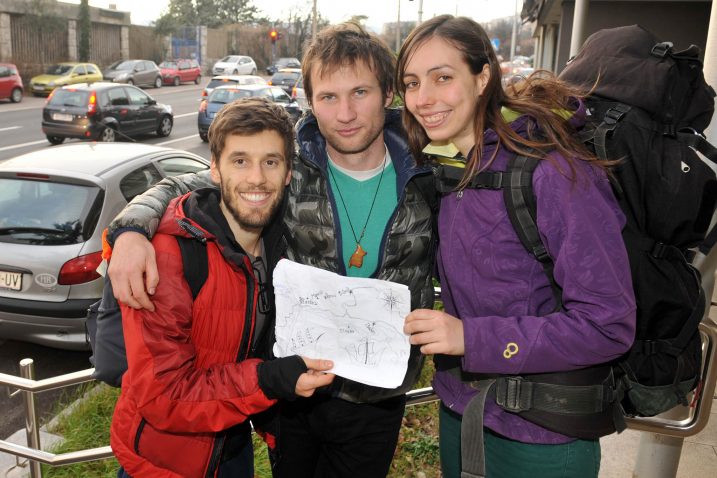 Federico Calliari iz Italije, Milosz Chmura iz Poljske i Klara Dvorakova iz Češke / Foto D. ŠKOMRLJ