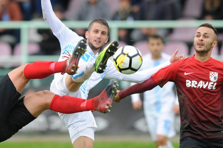 Prvi gol je došao jako brzo. Nadam se da će ih biti još puno u dresu »Rijeke« - Jakov Puljić / Snimio Darko JELINEK