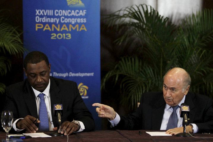 Jeffrey Webb i Joseph Blatter / Foto Reuters