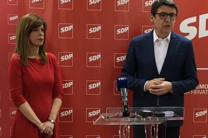 Biljana Borzan i Željko Jovanović / Foto: I. TOMIĆ