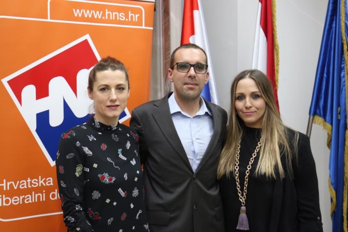 Morana Jokić, Sandro Vizler i Jana Sertić – novo vodstvo HNS-a Rijeka / arhiva NL