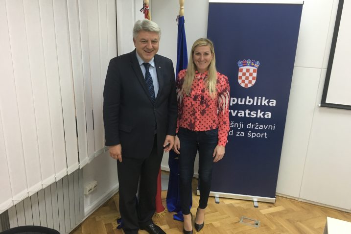 Zlatko Komadina i Janica Kostelić