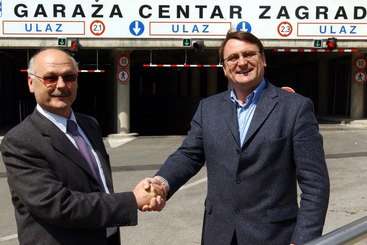 Optuženi Slavko Pilepić i Karl Heinz Preimess u travnju 2005. godine / snimio M. GRACIN