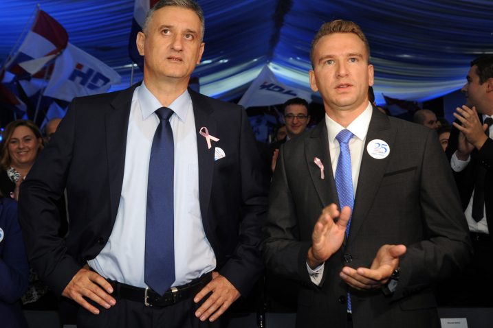 Tomislav Karamarko i Josip Bilaver / Foto: Darko JELINEK