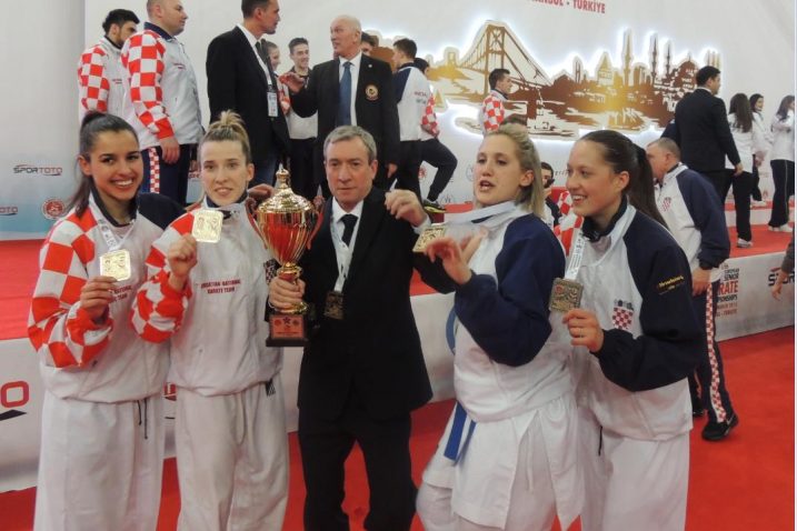 NAJBOLJE U EUROPI – Azra Saleš, Ana Lenard, Dragutin Galina, Ana- Marija Bujas Čelan i Ivona Tubić