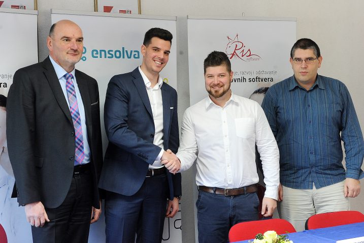 Igor Zamlić, Hari Zamlić, Matej Mostarac i Darko Trbović  / snimio S. DRECHSLER