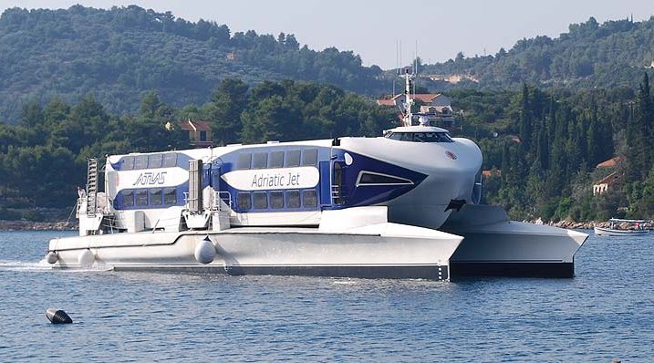 Katamaran »Adriatic Jet«, na kojemu je Saša Pleteš pronevjerio novac / arhiva NL