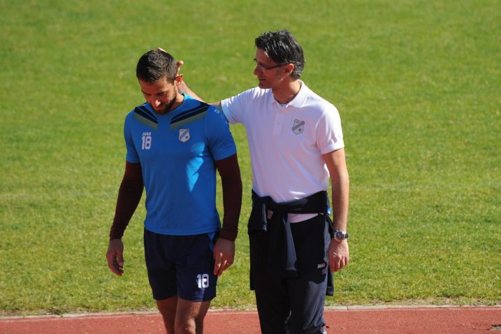 Mate Maleš i dr. Boban Dangubić / Foto Ivan VOLARIĆ
