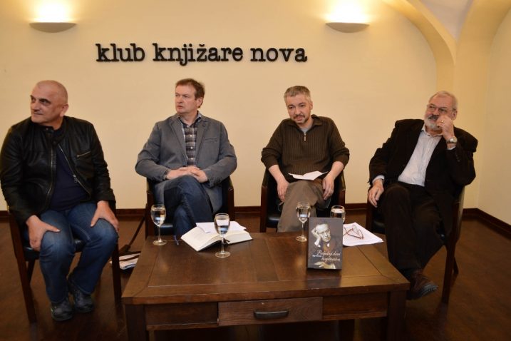 Krleža je Krausov baštinik – Dario Grgić, Josip Pandurić, Igor Gajin i Jaroslav Pecnik / Foto: B. PAVELIĆ