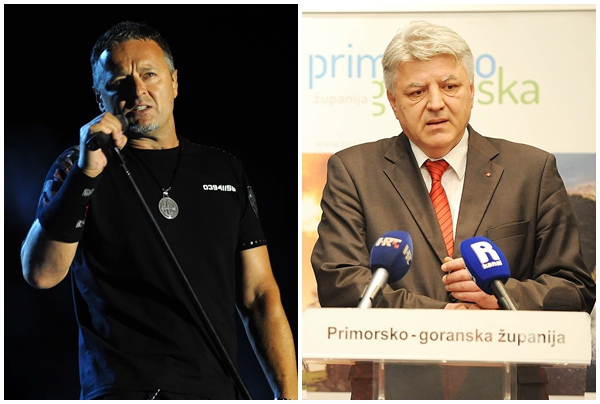 Marko Perković Thompson, Zlatko Komadina / Foto. Novi list