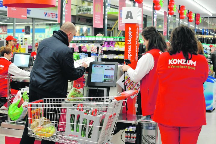 Konzum ima redovne natječaje za brojna radna mjesta / Snimio Sergej DRECHSLER