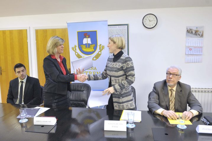 Ugovor o javno privatnom partnerstvu – Mirela Marunić i Sanda Bujan Pavić / snimio V. KARUZA