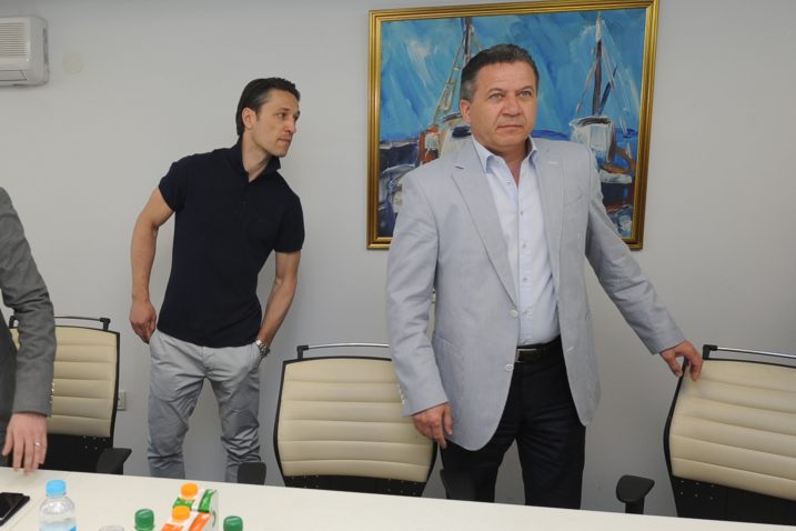 Niko Kovač i Damir Vrbanović / Foto: Paun Paunovic / CROPIX