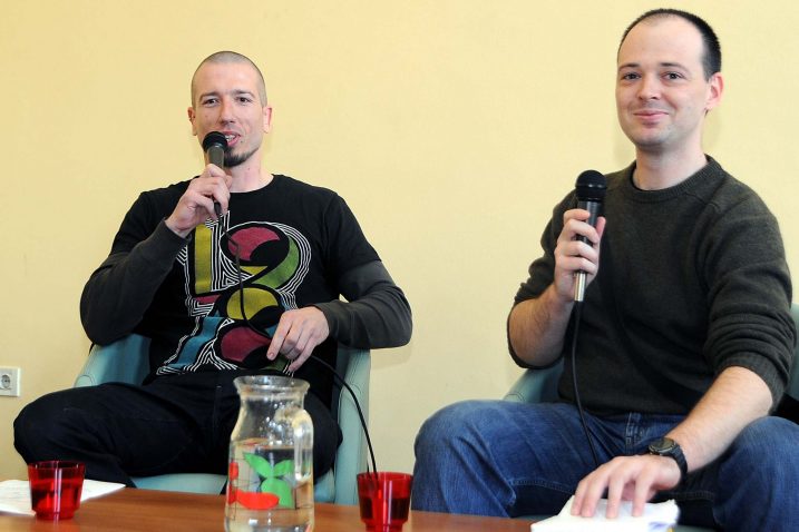 Davor Mandić i Zoran Krušvar, mentori za novinarstvo u kulturi i kratku priču