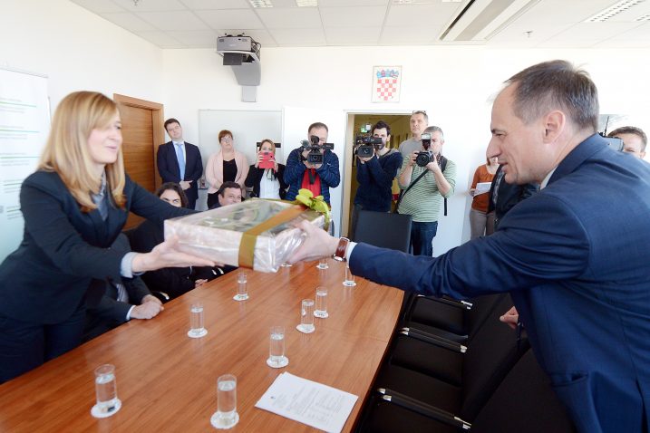 Mirela Ahmetović i Slaven Dobrović, Foto: D. LOVROVIĆ