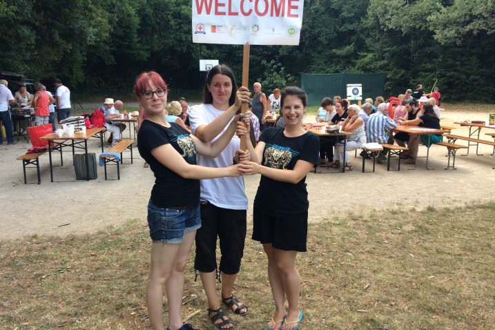 Predstavnice udruge »Kulturni front« na prvom Danu streličarstva unutar projekta Welcome /a rhiva NL