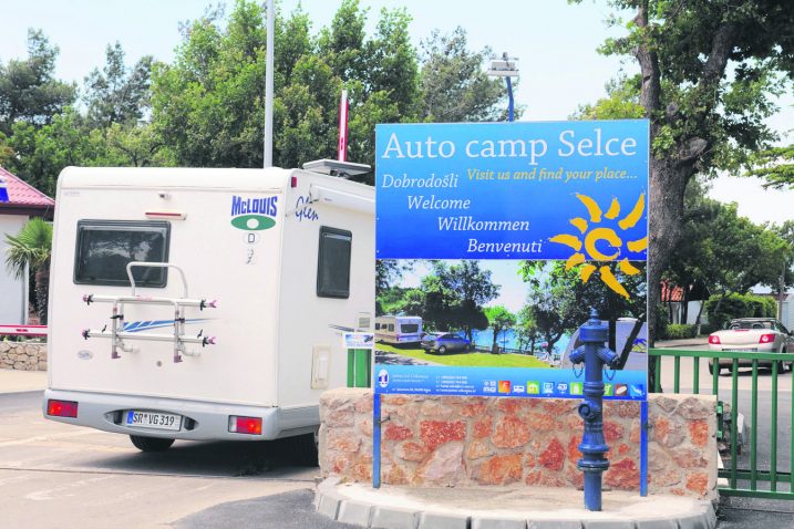 Većina kampova bilježi veći posjet gostiju nego lani / Snimio Vedran KARUZA