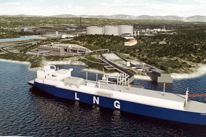 Maksimalni kapacitet plutajućeg terminala na Krku bit će 2,6 milijardi kubika LNG-a godišnje / Foto Mladen TRINAJSTIĆ