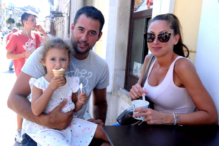 Mladen, Korina i Andrea Čučić / Foto Marko Gracin