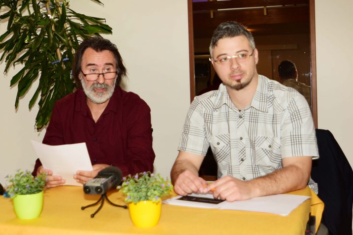 Elvis Stanić i Ernie Gigante Dešković / Snimio Marin ANIČIĆ