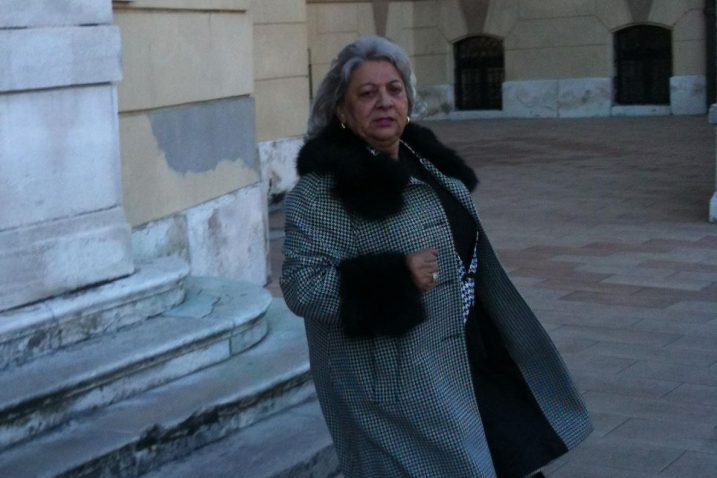 Zorica Damnjanović na završetku jednog od ranijih ročišta, dok se još odazivala na sud / arhiva NL