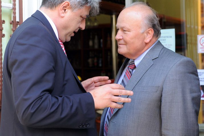 Zlatko Komadina i Slavko Linić / Foto Roni BRMALJ