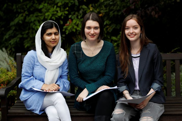 Malala s kolegicama Bethany i Beatrice / Foto: REUTERS