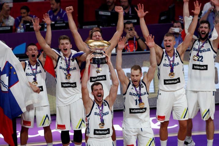 RECEPT ZA USPJEH – Košarkaši Slovenije  Foto REUTERS