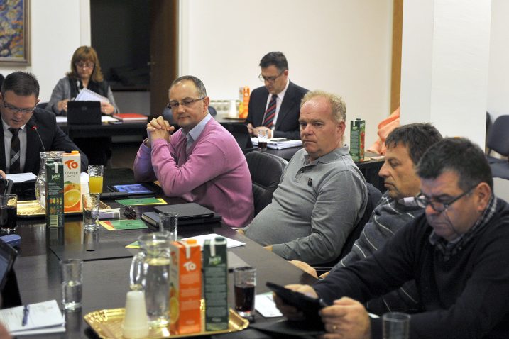 Proračun usvojen sa sedam glasova vladajućih nezavisnih vijećnika, SDP-a i PGS-a te trojice vijećnika HDZ-a / snimio R. BRMALJ