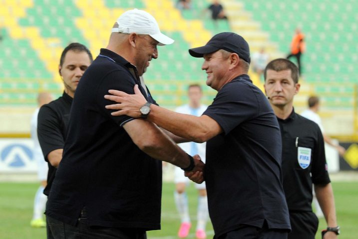 ČESTITKE – Igor Pamić i Matjaž Kek / Foto Roni BRMALJ