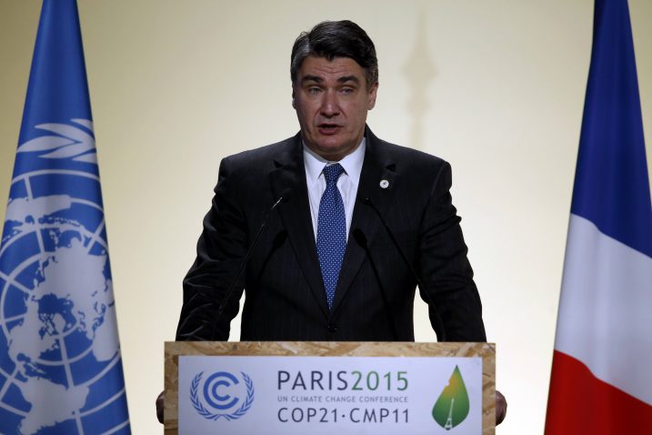 Zoran Milanović u Parizu / Foto Reuters