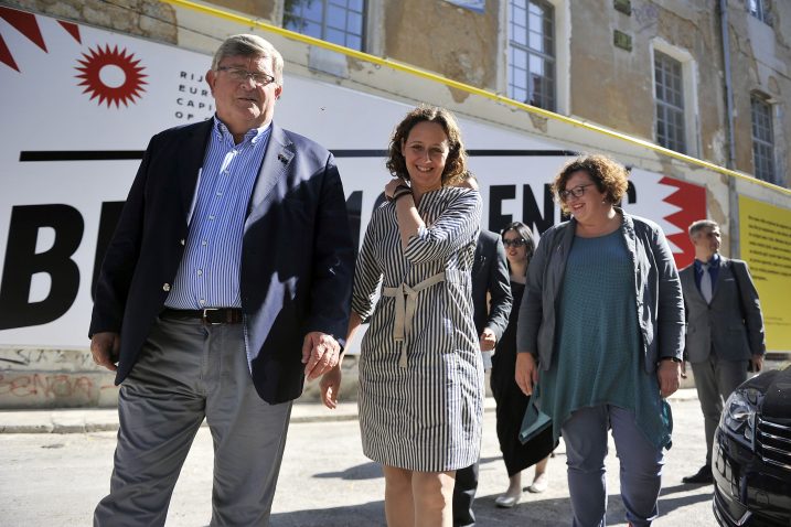 Vojko Obersnel, Nina Obuljen Koržinek i Emina Višnić u "Benčiću" / Foto: R. BRMALJ