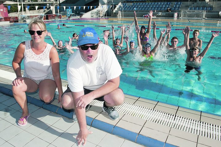 Trening plivačkog kluba Vellinge-Näsets simklubb iz gradića Vellingea u blizini Malmöa / foto  M. Aničić