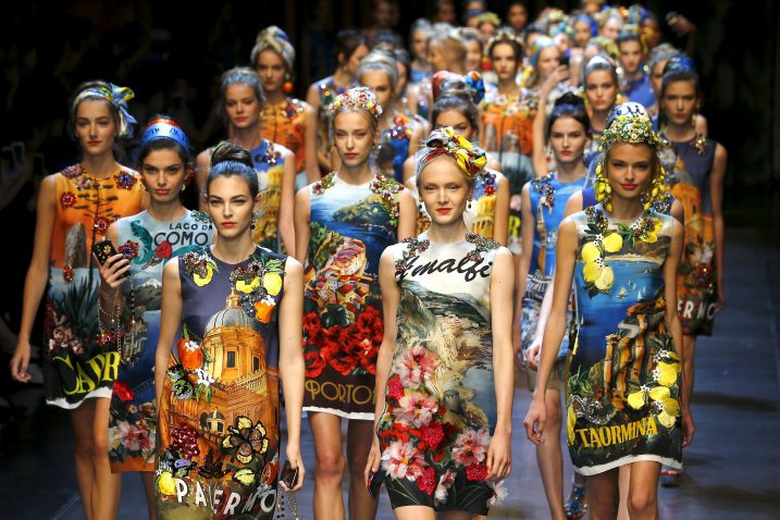Cvjetni printovi zaštitni su znak talijanske modne kuće Dolce&Gabbana / Reuters