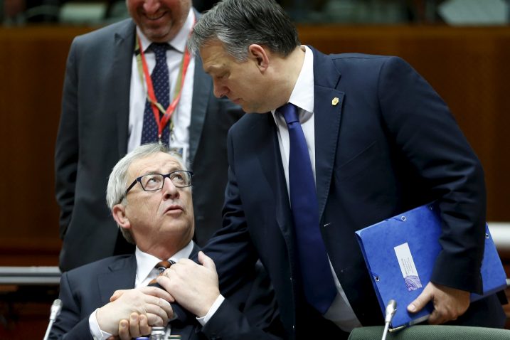 Jean-Claude Juncker zaprijetio je Viktoru Orbanu ako bude ustrajao na povratku smrtne kazne u mađarsko zakonodavstvo / Foto: Foto Reuters