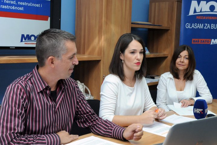 Zvonimir Peranić, Petra Mandić i Sandra Paškvan, Foto: M. GRACIN