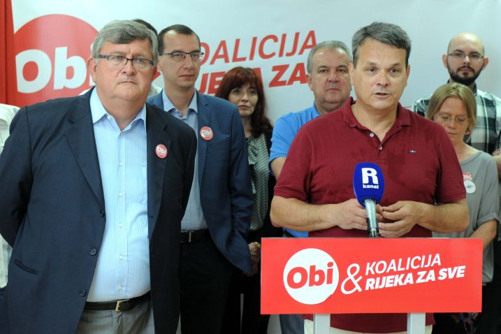 Vojko Obersnel i Pero Lučin, Foto: M. GRACIN