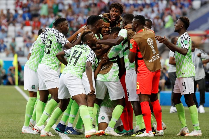 Nigerijsko slavlje u Volgogradu/Foto REUTERS