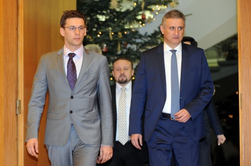 Božo Petrov i Tomislav Karamarko
