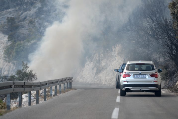 Požar na Pelješcu / Foto	Tonci Plazibat / CROPIX