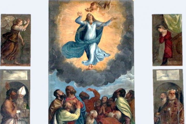 ažni Tizian - poliptih Uznesenja Marijina čiji je pravi autor Girolamo Dente