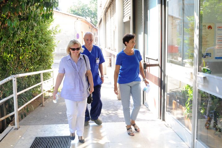 Tatjana Prenđa Trupec, doc. dr. Igor Antončić i prof. dr. Nives Jonjić  / Snimio Silvano JEŽINA