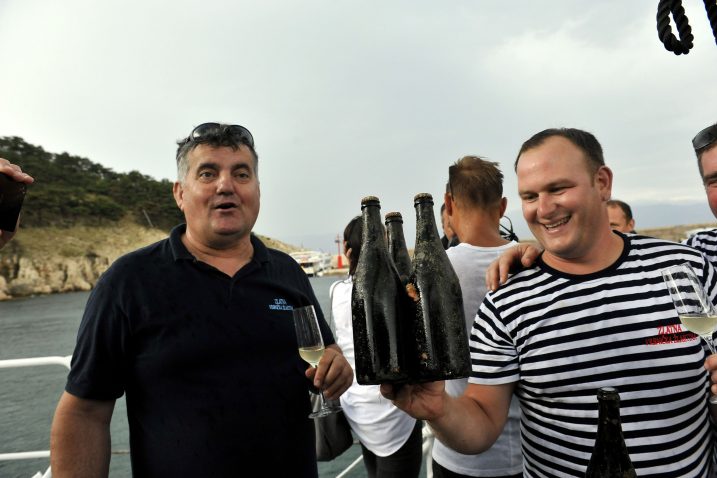Marinko Vladić i enolog Dominik Gršković, Foto: S. JEŽINA
