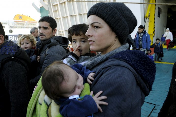 Izbjeglice pristižu u Grčku / Reuters